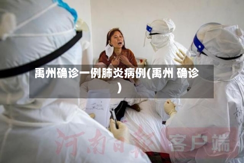 禹州确诊一例肺炎病例(禹州 确诊)