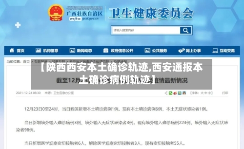 【陕西西安本土确诊轨迹,西安通报本土确诊病例轨迹】-第3张图片