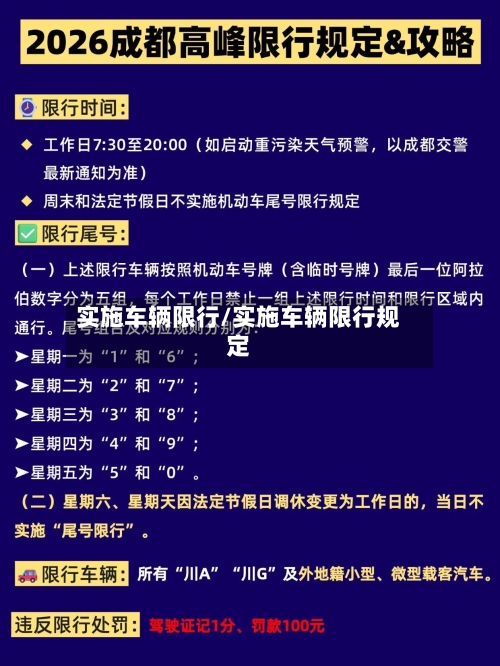 实施车辆限行/实施车辆限行规定-第3张图片