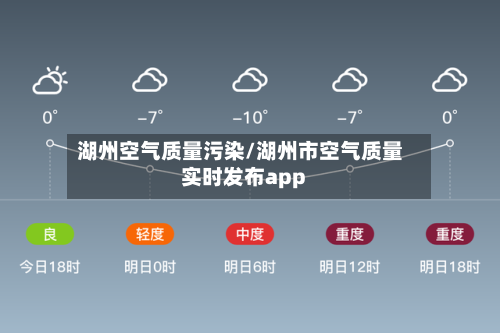 湖州空气质量污染/湖州市空气质量实时发布app