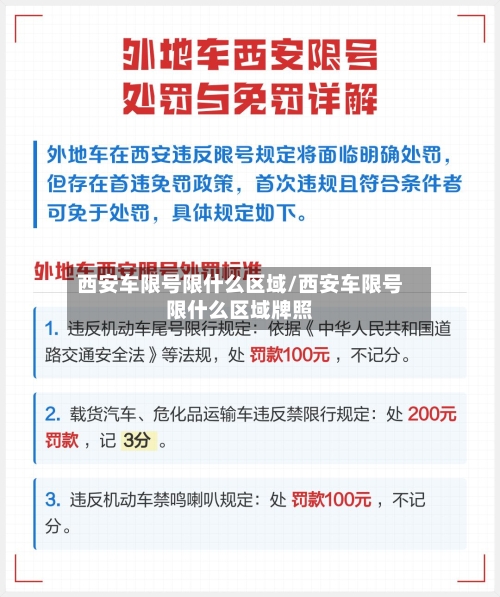 西安车限号限什么区域/西安车限号限什么区域牌照-第2张图片