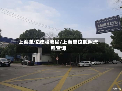 上海单位牌照流程/上海单位牌照流程查询